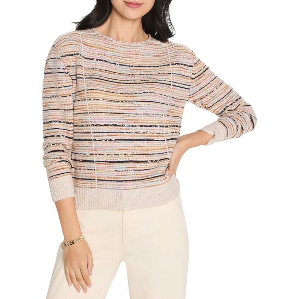 Nic+Zoe Womens  Mirage Seamed Sweater